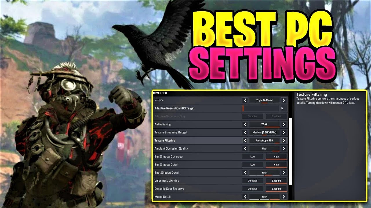 Best Settings For Apex Legends Pc Windows Reddit