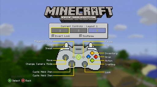Controls For Minecraft PC