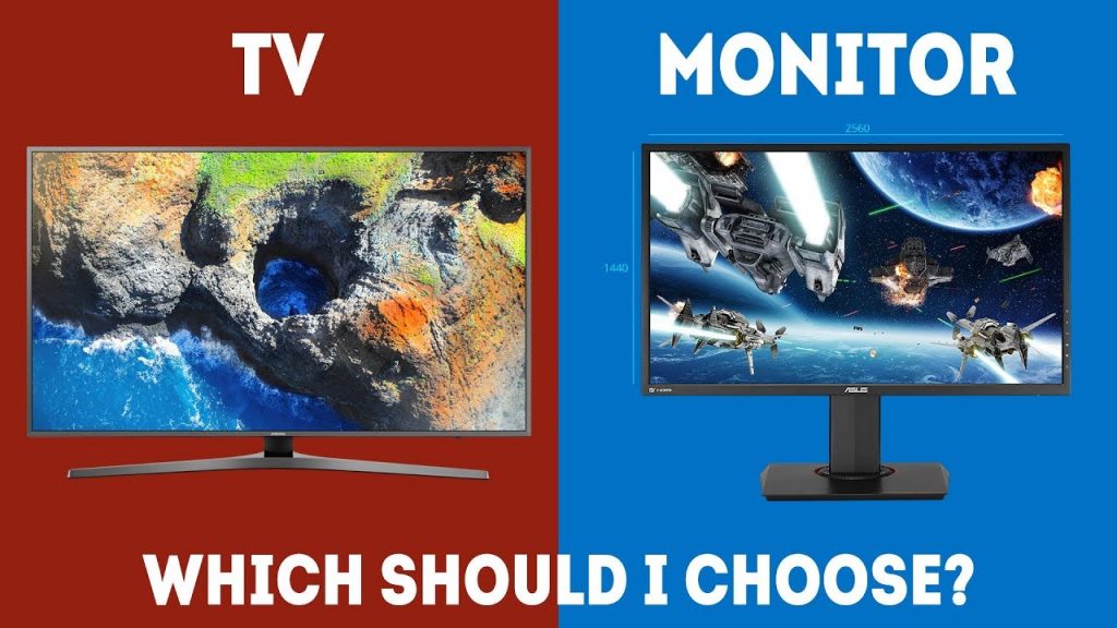 new TV or a new monitor