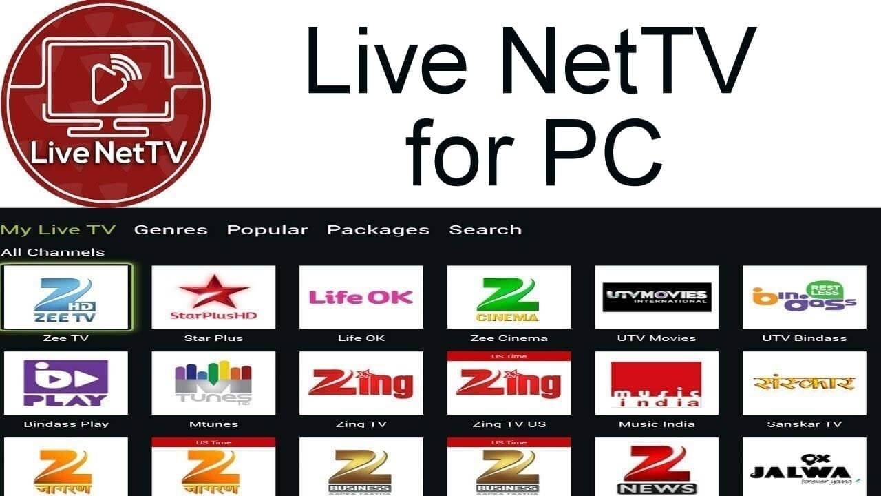 Live NetTV for PC ( Windows 10/7} Free Download