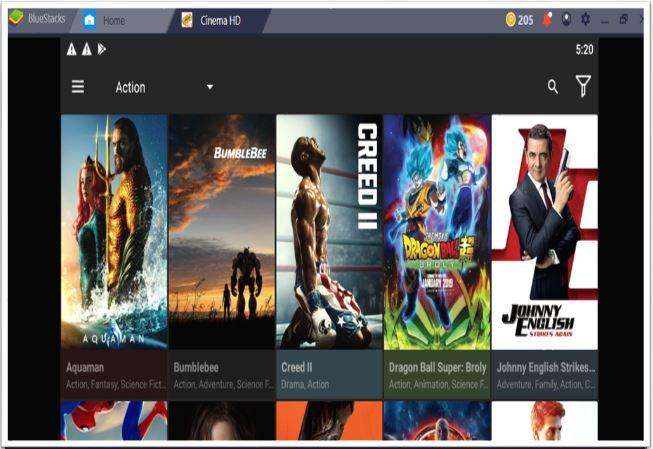 Cinema HD For PC Free Download