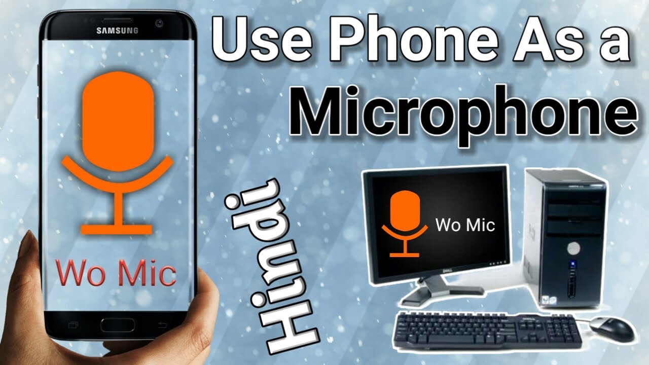 How To Use Phone As Mic For PC Download
